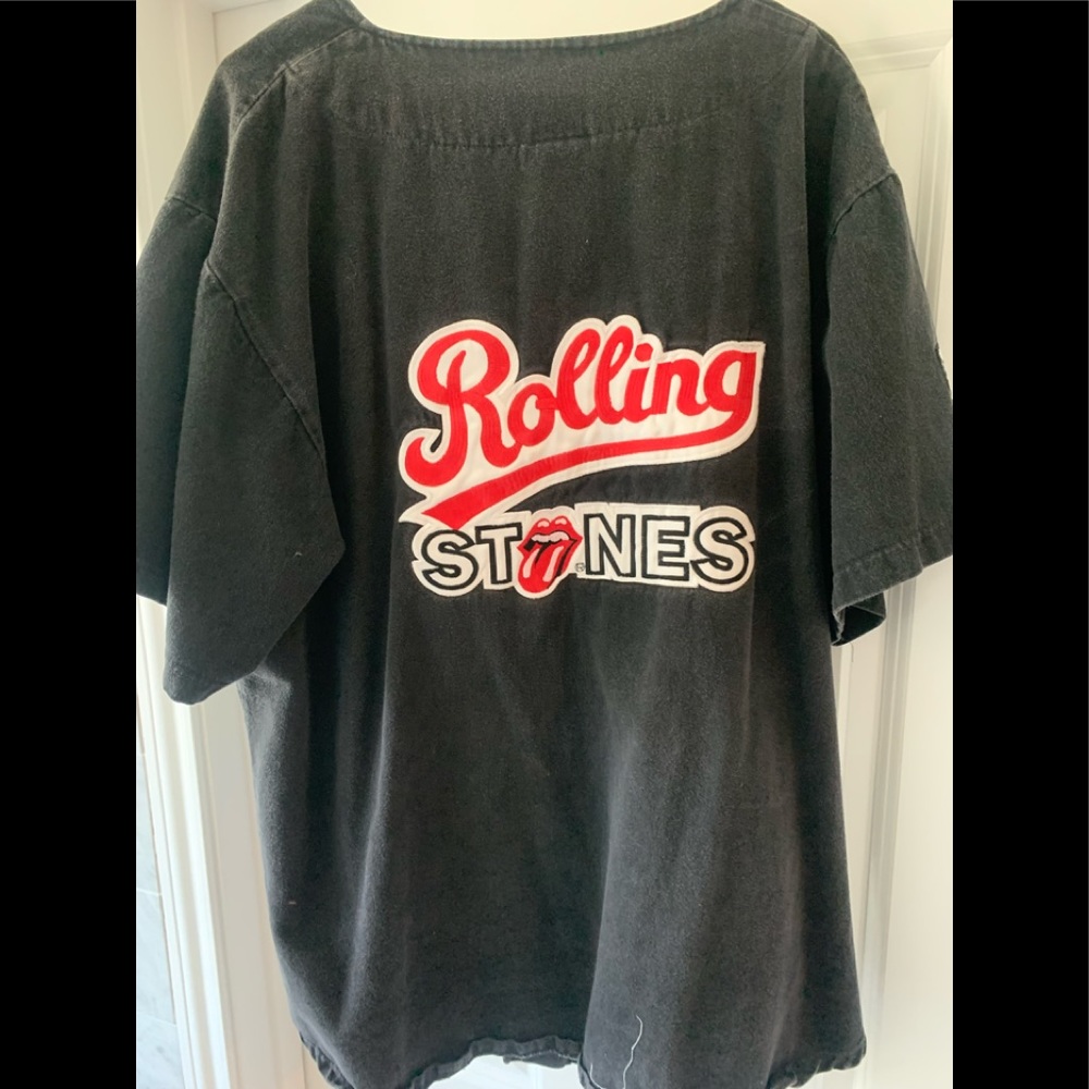 Rolling Stones 90’s Tour Baseball Jersey Shirt